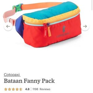 Pink/blue/orange Cotopaxi Fanny pack